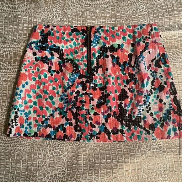 Lilly Pulitzer Pink Mini Tate Skirt - Picture 2 of 7